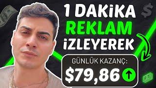 YENİ SİTE: 1 DAKİKALIK REKLAM İZLEYEREK $7 PARA KAZAN! - Reklam İzleyerek İnternetten Para Kazanma