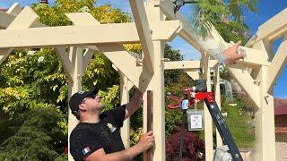 PERGOLA : Assemblage sur place - LJVS 2024