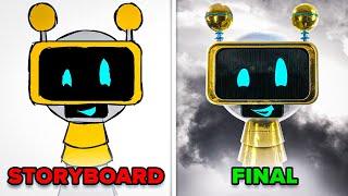 [STORYBOARD vs FINAL] Incredibox Sprunki - LOUDER (official song)