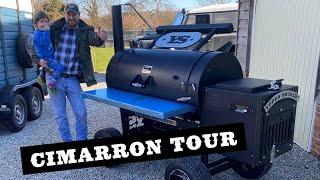 Yoder Smokers Cimarron Pellet Competition Smoker Reveal & Tour