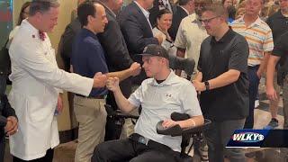 LMPD Officer Nick Wilt released from Frazier Rehab