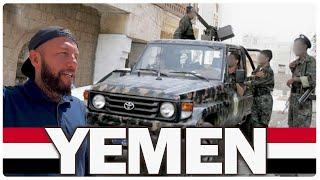 Jemen - Niebezpieczny teren. Eskortuje mnie policja. Muszę mieć cały czas ochronę.