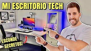 Mi Escritorio Tech: CONSTRUYO el SETUP de mi Estudio | DanieloTech