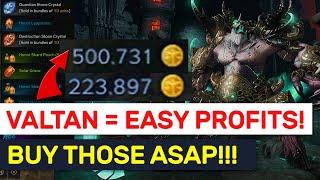 UPCOMING Valtan Patch + Market Inflation = Most Profitable Items! | Lost Ark