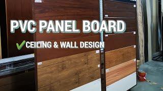 PVC PANEL BOARD DESIGNS AND PRICES - for wall and ceiling design