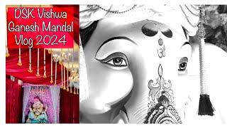 गणेश उत्सव २०२४ | डी.एस.के. विश्व गणेश मंडळ | Pune Ganpati Festival 2024 | खुशबू केळकर vlogs