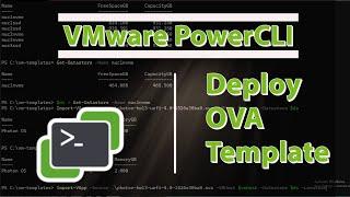 Deploy OVA w/ PowerCLI