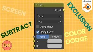 The Mix Node and Blending Modes Fully Explained
