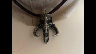 Mandalorian Mythosaur Necklace by DarkMatterProps - Review