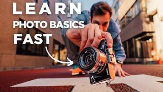 Learn Photography Basics FAST & *EASY