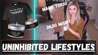 Uninhibited Lifestyles Unboxing - Candles, Wooden Dildo Mount, and T-Shirts!