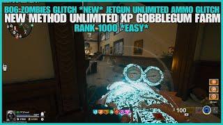 *NEW* UNLIMITED JETGUN AMMO INFINITE XP BO6 GLITCH LIBERTY FALLS GOBBLEGUM FARM BO6 ZOMBIES GLITCH