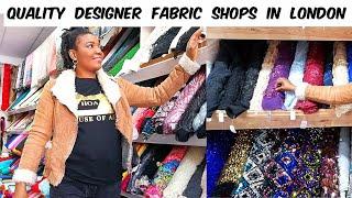 where to buy QUALITY DESIGNER FABRICS IN LONDON /fabrics market