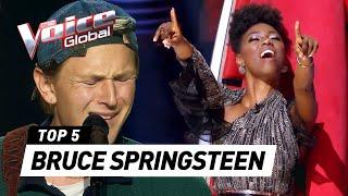 Incredible BRUCE SPRINGSTEEN Blind Auditions on The Voice