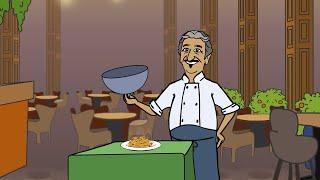 Анимационная видео реклама ресторана Ciao bella | производство рекламного мультика