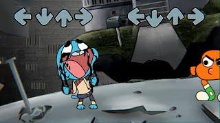 FNF VS Glitched Gumball - Pibby Apocalypse (FNF Forgotten World)