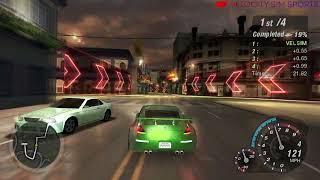 Need For Speed Underground 2- Career Mode Race 1 PCSX2 | PC Gameplay