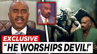 Steve Harvey In Panic After Gino Jennings Leaked Video Tape Of Him Worshipping Devil