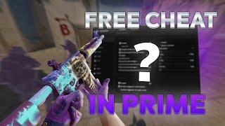 USING A FREE CHEAT IN PRIME MM | THE BEST FREE CS2 HACK OUT THERE! (UNDETECTED)