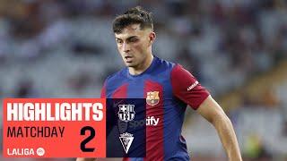 Highlights FC Barcelona vs Cádiz CF (2-0)