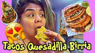 Tacos  De Quesada de Birria Con El Flaco 