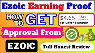 Ezoic Approval | Ezoic Full Review | Ezoic Earning Proof | Ezoic Full Setup