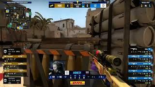 m0NESY - Quad Kill on Mirage with AWP | vacshot.com