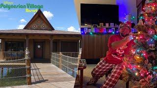 Disney’s Polynesian Bungalows Staycation On Christmas Eve 2020 | Using Disney Vacation Club Points