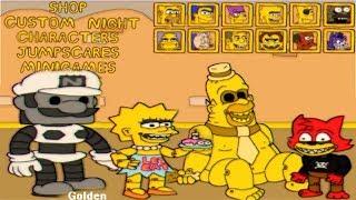 Fun Times at Homer's ALL ANIMATRONICS | EXTRAS