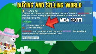 SELLING MY BIGGEST WORLD I HAD!!! TONS BGLS (INSANE PROFIT)