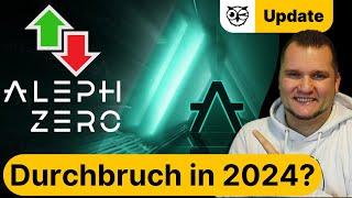 Aleph Zero mit großer Zukunft! AZERO Preis 2024 durch die Decke? News rund um Aleph Zero!