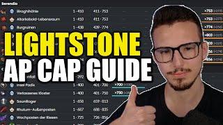 Lichtsteine & AP Cap Guide 2024 | Beste PVE Lichtstein Kombos