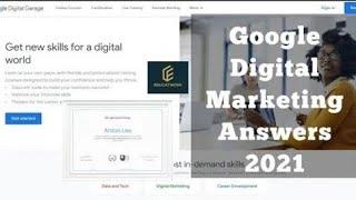 Google Digital Unlocked Final Exam Answers 2021 | updated October 2021