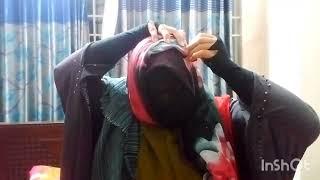 Eyeveil niqab tutorial|full face cover niqab tutorial|full coverage niqab| NiqabivloggerNasrin Mukta