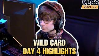 Rocket League World Championship Wild Card Day 4 Highlights (All Goals) RLCS 2021-2022