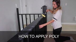 How to Apply Polycrylic and Polyurethane (Like a PRO!)