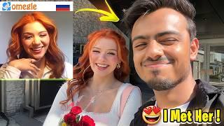 OMEGLE TO RUSSIA️-OMEGLE TO REAL LIFE FINALLY I MET HER IN REAL LIFE | @ItsKunal Vlog