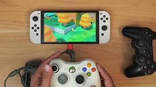 How I use the PS3 & Xbox 360 controller on the Nintendo Switch - It works!