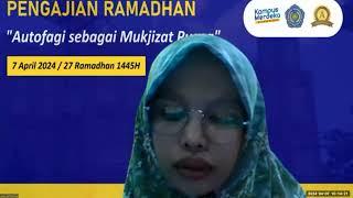 Pengajian Ramadhan FKIK April 2024