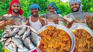 ଗାଁ ପୋଖରୀ ମାଛ ରେ ଭାକୁର ମାଛ କାଲିଆ || Katla Fish Kalia Recipe for Children || Bhakura Machha Kalia.