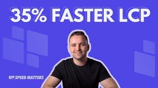 35% Faster LCP with Simple Background Image Fix in WordPress