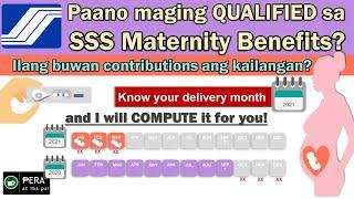 SSS Maternity Qualifying Period - Ilang monthly contributions ang kailangan?