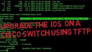 How To Update IOS on Cisco Switch Part1 || Setup A TFTP Server/Back Config Up/Upgrade IOS