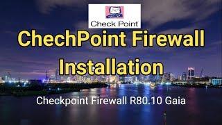 checkpoint Firewall R80 10 GAiA step by step Installation