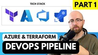 Create Azure DevOps Pipeline for Terraform (YAML) | Tutorial for Beginners