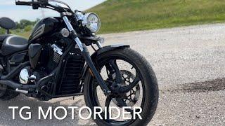 TG MotoRider Yamaha Star Stryker 1300 Review. Midweight Muscle Cruiser, Madder Than the Honda Fury?