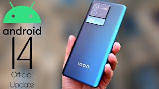 Vivo iQOO Neo 6 Android 14 FuntouchOS 14 Update