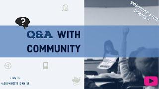 Q&A With Community on Automation testing