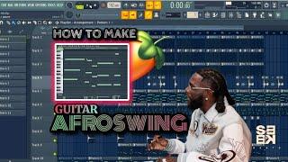 How To Make Guitar Afroswing Type Beat With Vocal Chops | FL Studio Tutorials | Beat Review