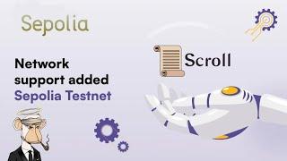 Scroll testnet Sepolia ( Update )